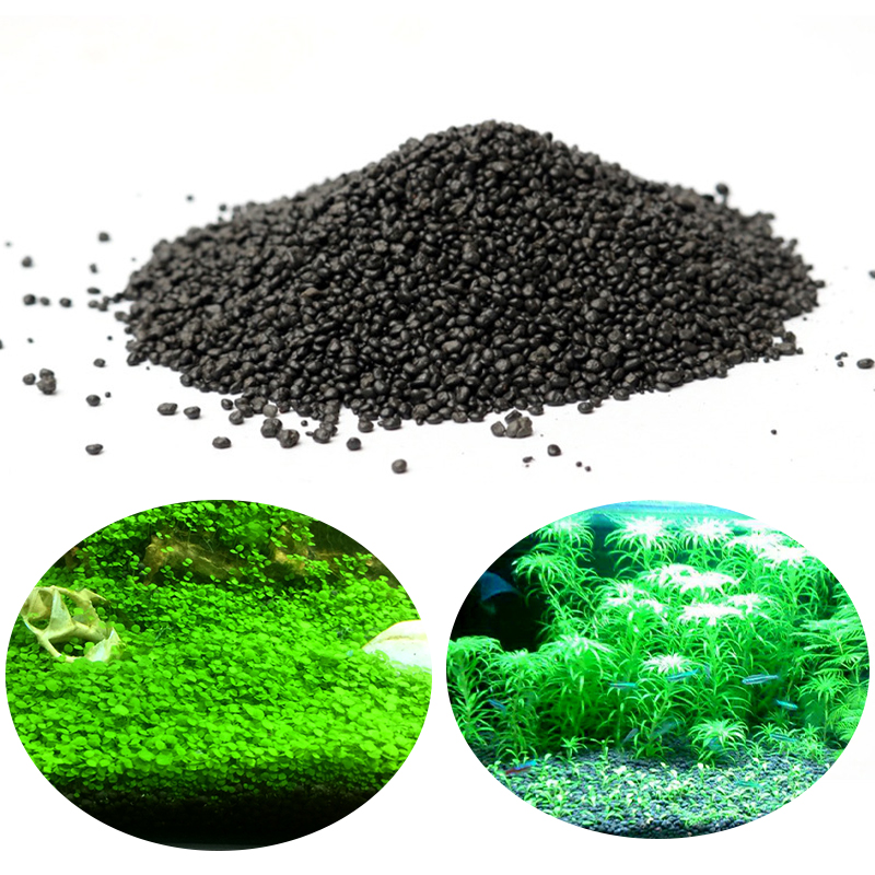 Aquarium Planted Tank Soil - 水族館の水草泥植物の種子土壌水槽底砂栄養土壌黒泥水草水槽底土壌肥料