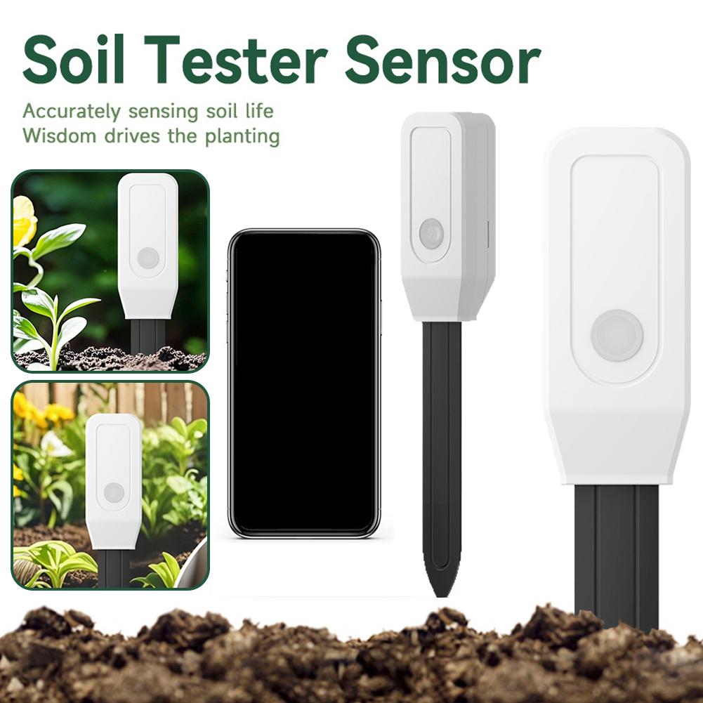 Tissue Culture Plant - Tuya Zigbee 3.0スマート土壌テスターセンサー、ワイヤレス温度・湿度検出器、鉢植え植物の水やりすぎ防止