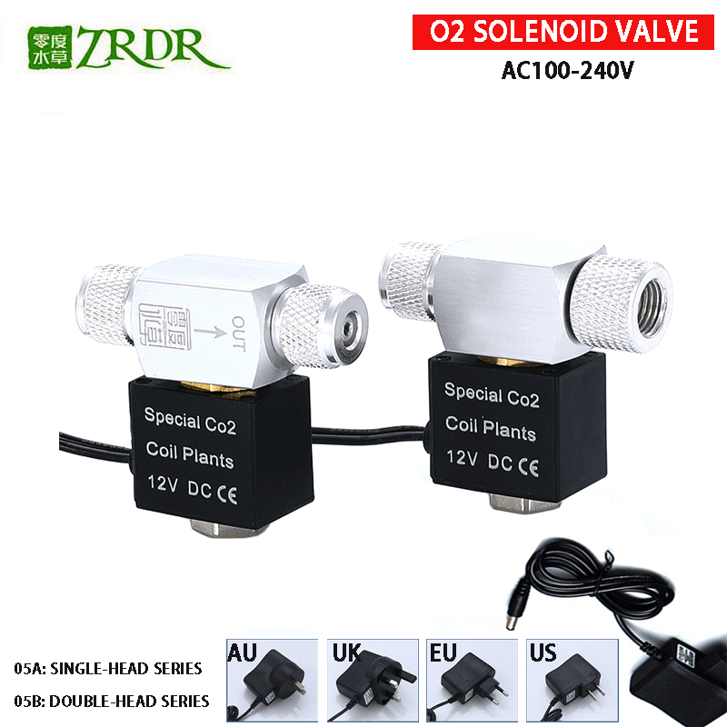 Planted Aquarium Accessories - ZRDR 水族館 Co2 電磁弁レギュレータ 110V-220V 低温