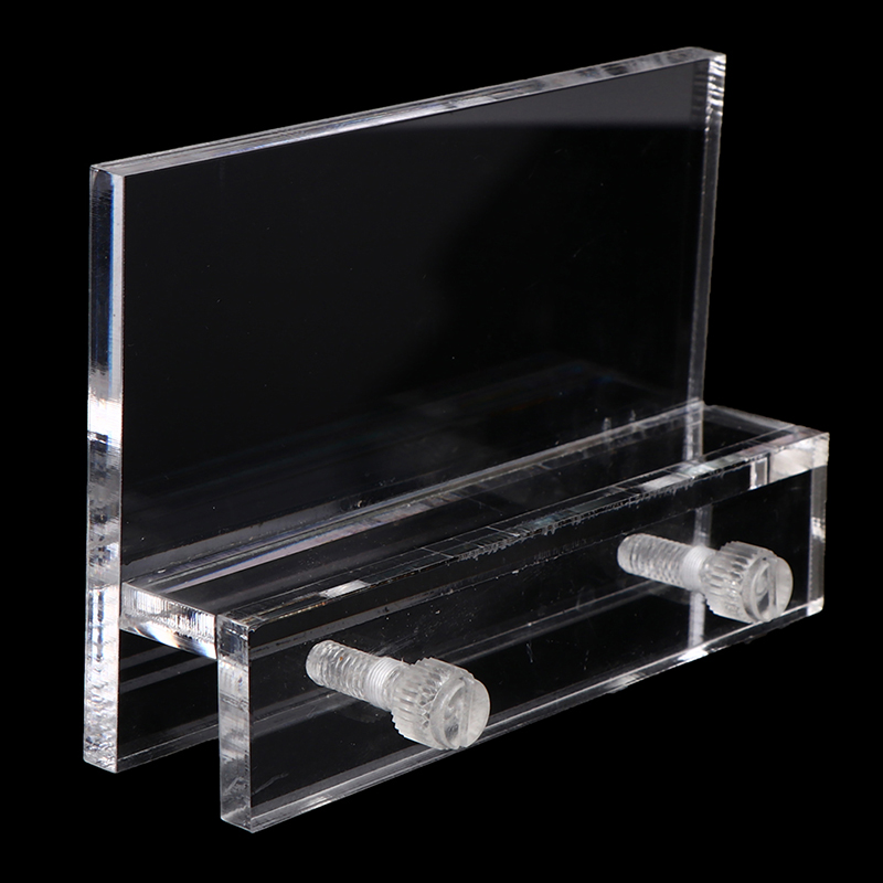 Aquarium Plant Holder - アクリル製透明水槽用LEDライトホルダーランプ固定具サポートスタンド簡単設置穴あけ不要