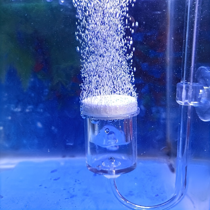 Planted Aquarium Accessories - 水族館用のCO2噴霧器とディフューザー,バブルカウンター,吸盤で確認,植えられた水槽の付属品
