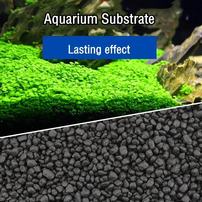 Aquarium Planted Tank Soil - 500g 水槽用植物性土壌基材肥料 天然粘土砂利 水生植物用淡水魚水槽基材砂