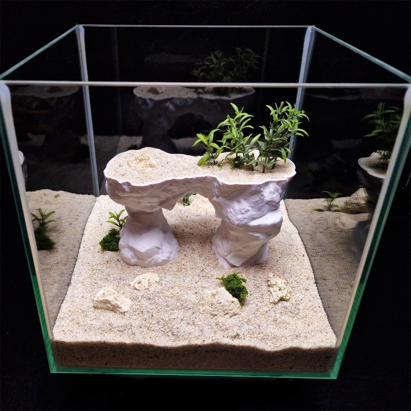 水槽用3Dプリント植栽バスケット、水耕栽培サポート、アクアス - Aquarium Planted Tank Soil のレビューと価格