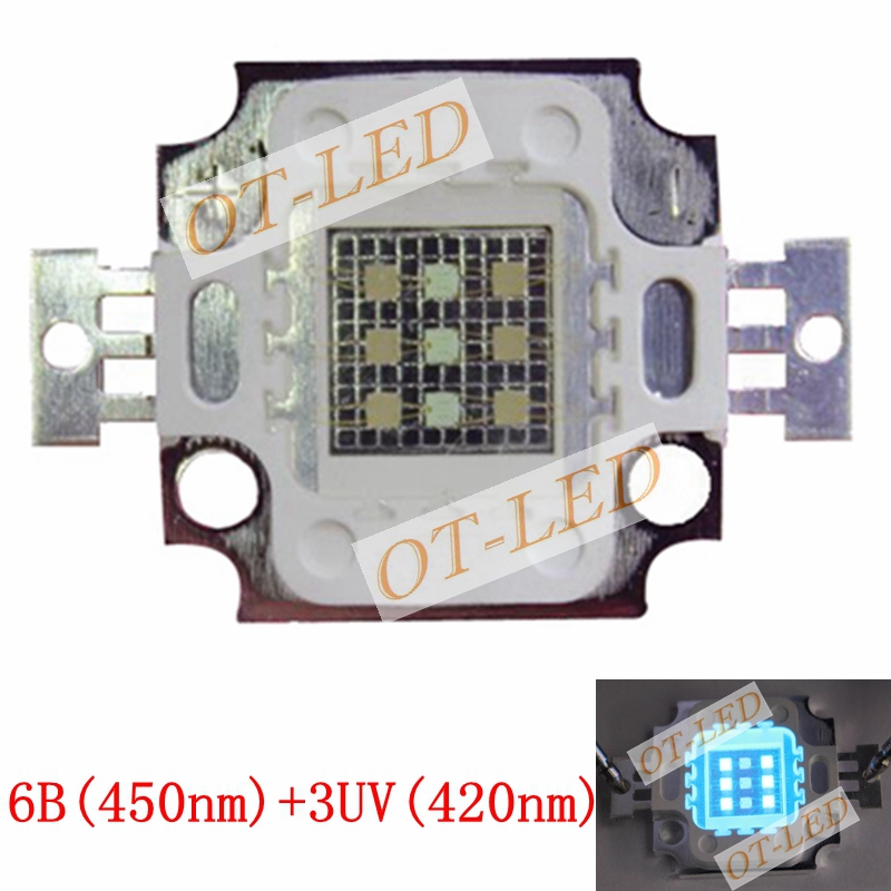 ハイパワーled電球10wスクエア,5個,ハイブリッド,クー - Planted Aquarium Uv Light のレビューと価格