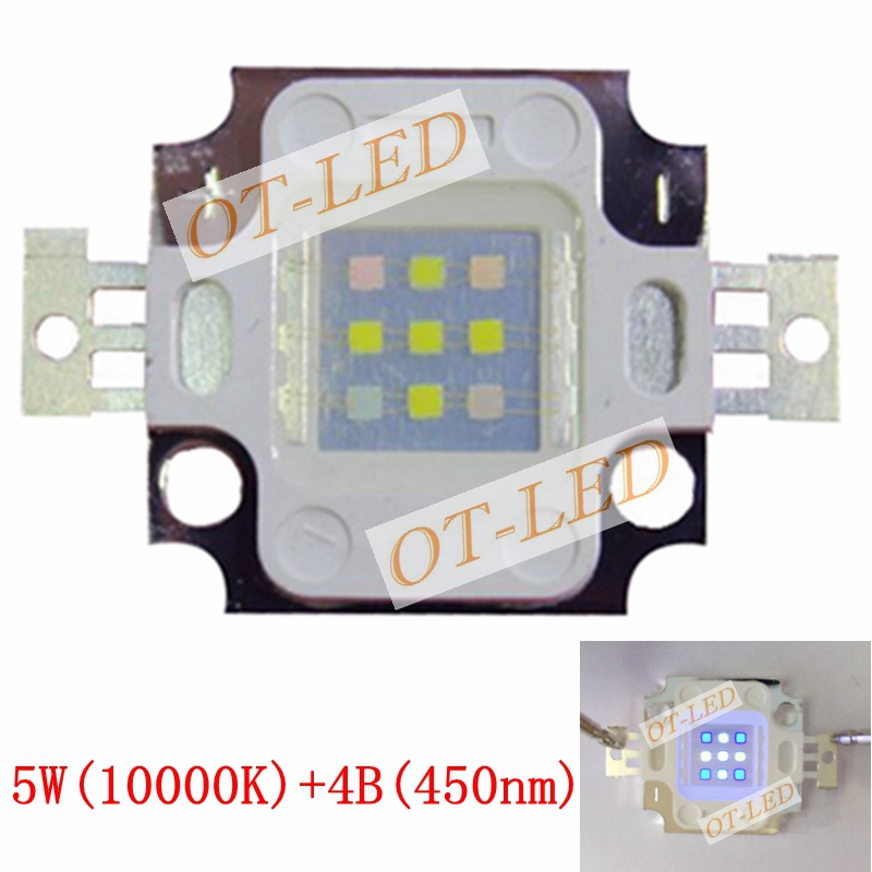 ハイパワーled電球10wスクエア,5個,ハイブリッド,クー - Planted Aquarium Uv Light のレビューと価格