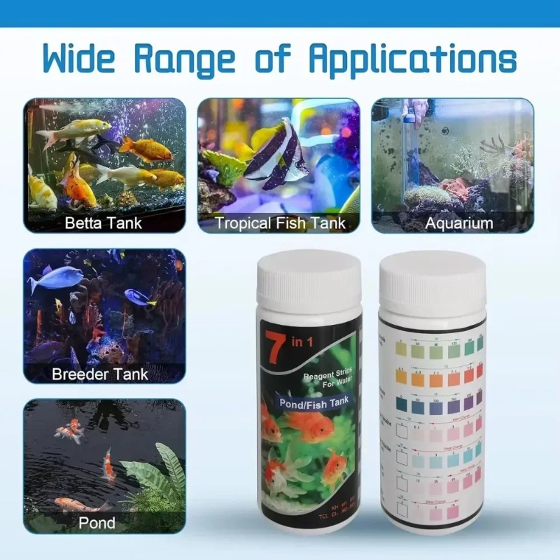 ホットセール水槽テストストリップPHテストストリップ水質魚タ - Planted Aquarium Test Kit のレビューと価格