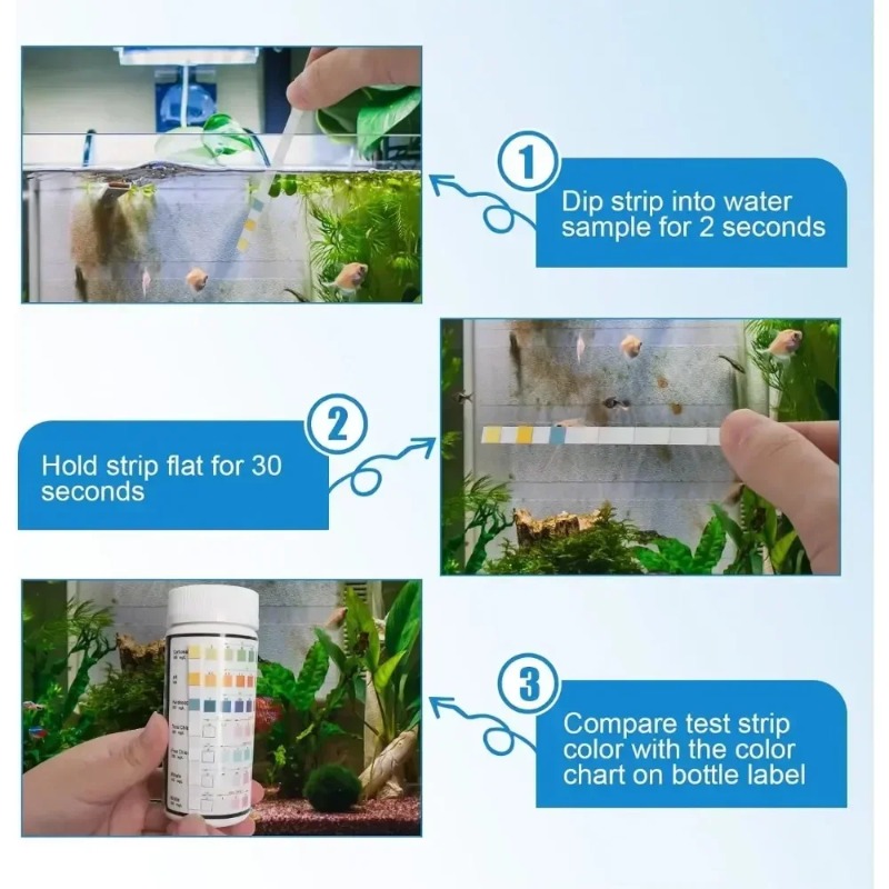 ホットセール水槽テストストリップPHテストストリップ水質魚タ - Planted Aquarium Test Kit のレビューと価格