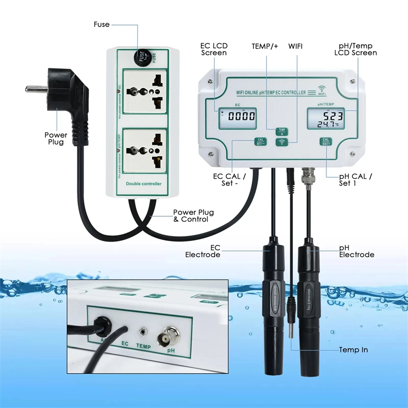 GA Tuya Wifi 3-in-1 水槽PHコントローラ - Planted Aquarium Test Kit のレビューと価格