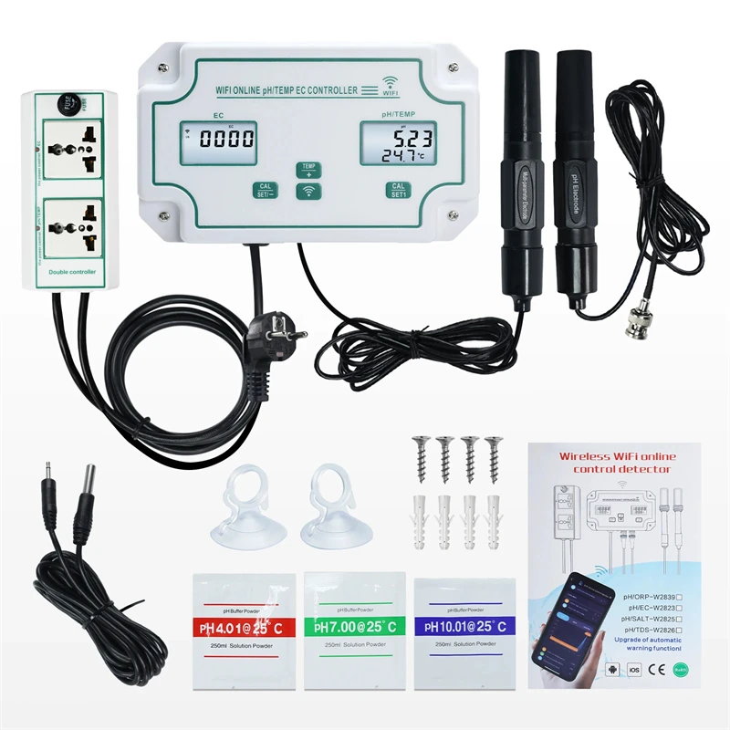 GA Tuya Wifi 3-in-1 水槽PHコントローラ - Planted Aquarium Test Kit のレビューと価格