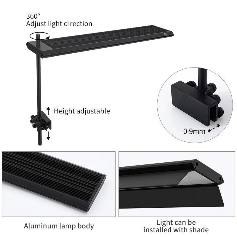 S450 35W RGB UVフルスペクトルLED水槽ライト - Planted Aquarium Uv Light のレビューと価格