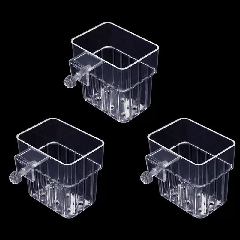 水槽植物ホルダー透明吊り下げポット水槽用水生植物栽培アクアス - Aquarium Plant Holder のレビューと価格