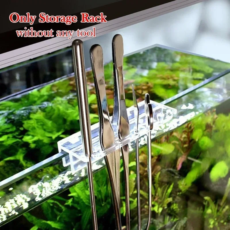 1 個新しい水族館植物ツール収納ラックアクリルホルダーピンセ - Aquarium Plant Holder のレビューと価格
