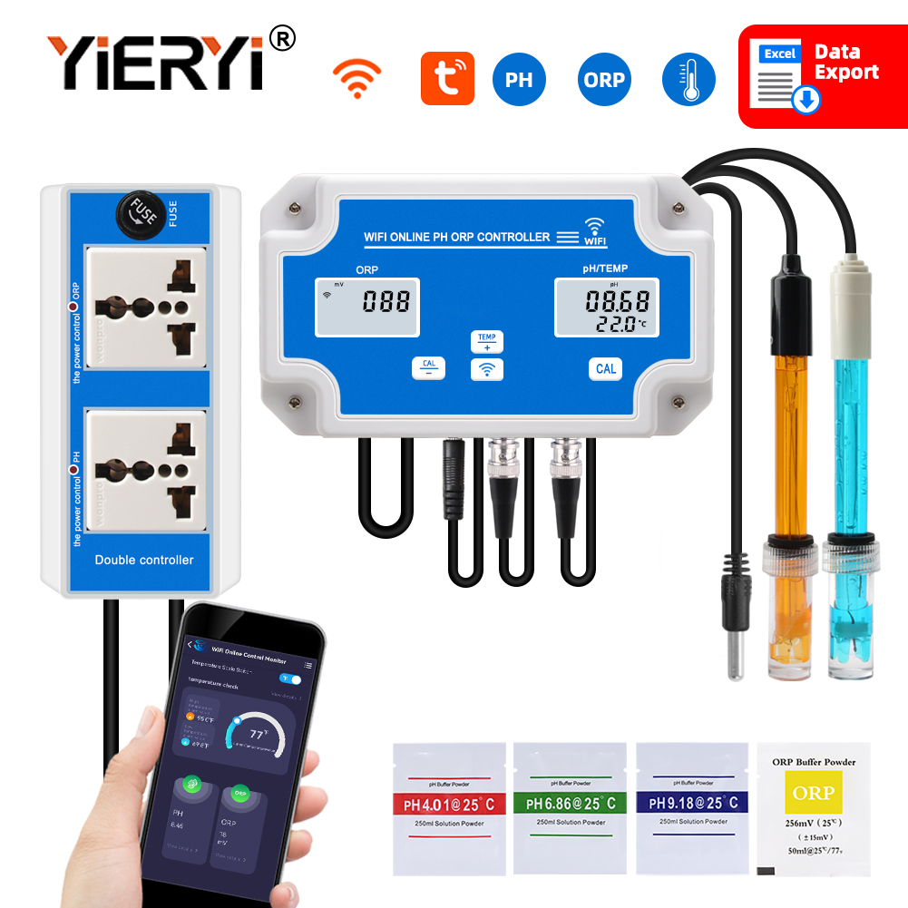 インテリジェントwifi,オンライン流量計,温度計,スイミン - Planted Aquarium Test Kit のレビューと価格