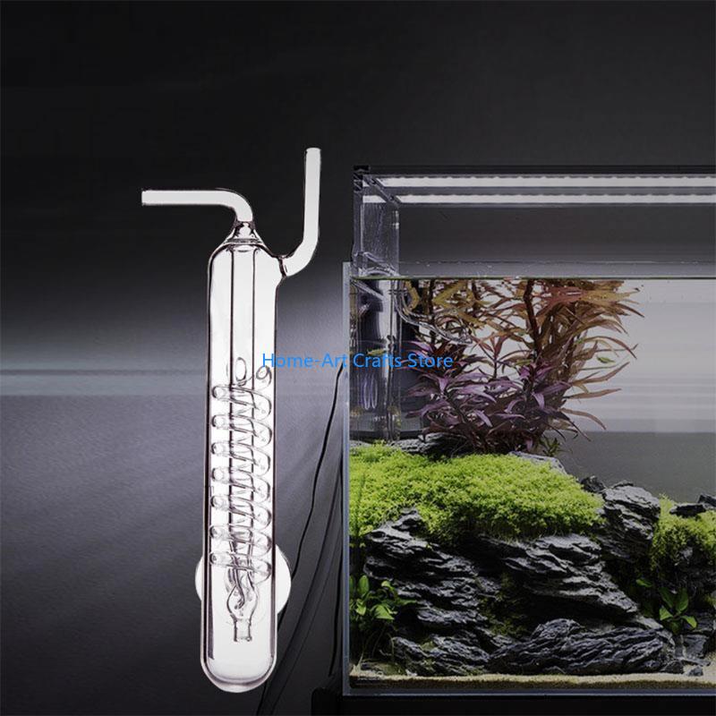 Y3NA CO2 ディフューザースパイラル水族館用バブルカウ - Planted Aquarium Accessories のレビューと価格