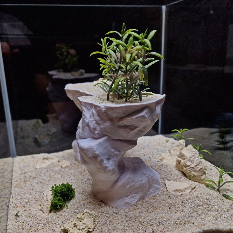 3Dプリント水槽植栽バスケット 水耕栽培サポート アクアスケ - Aquarium Planted Tank Soil のレビューと価格