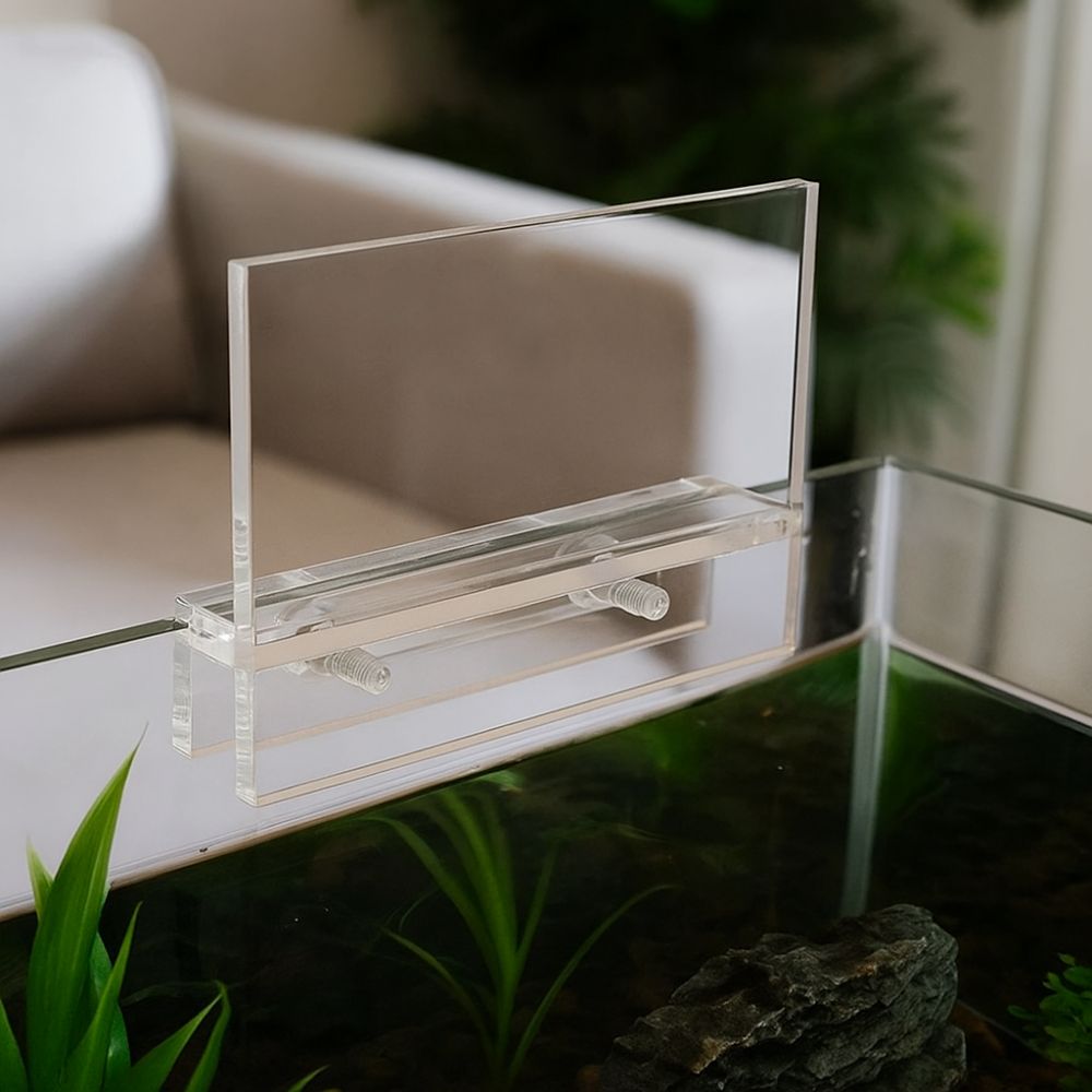 透明アクリル製水槽LEDライトホルダー、穴あけ不要の吊り下げ - Aquarium Plant Holder のレビューと価格