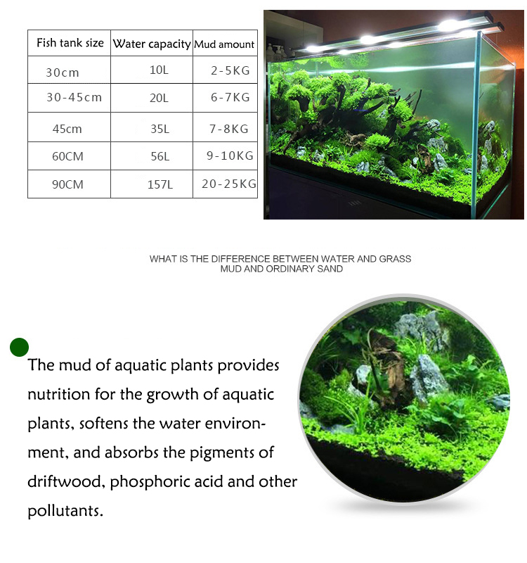 水族館植物の種子,水槽の素材,砂,土壌肥料,魚の手入れ,淡水 - Planted Aquarium Moss のレビューと価格