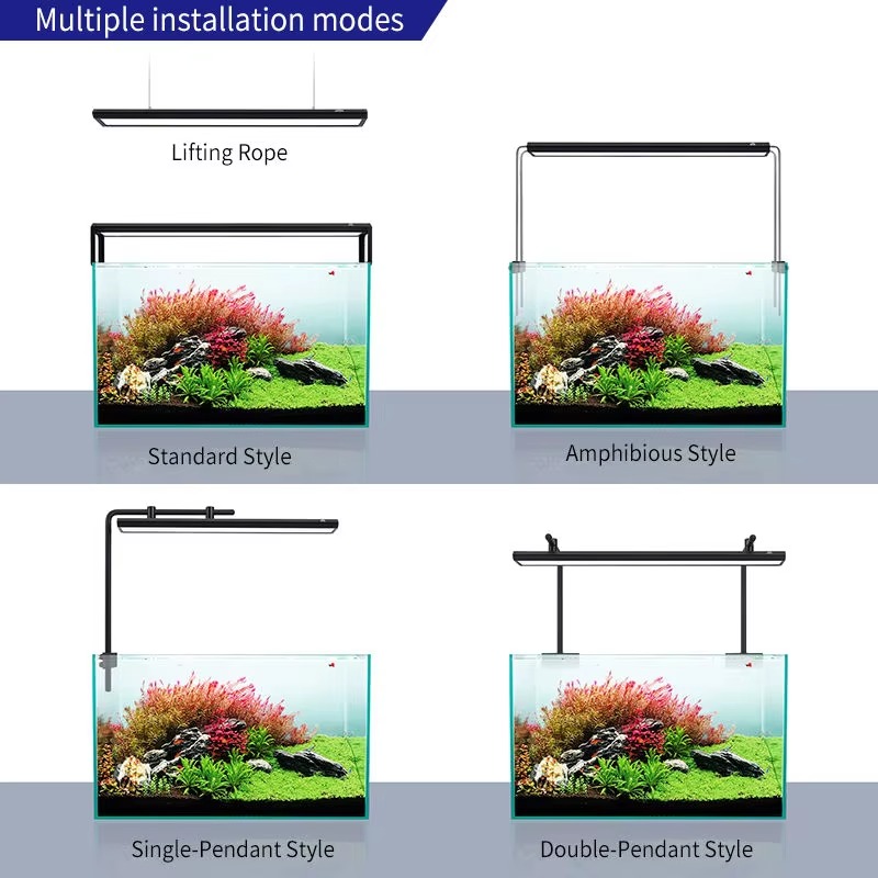 Mシリーズ ブラケット付き RGB+UV 淡水水草育成ライト - Planted Aquarium Uv Light のレビューと価格