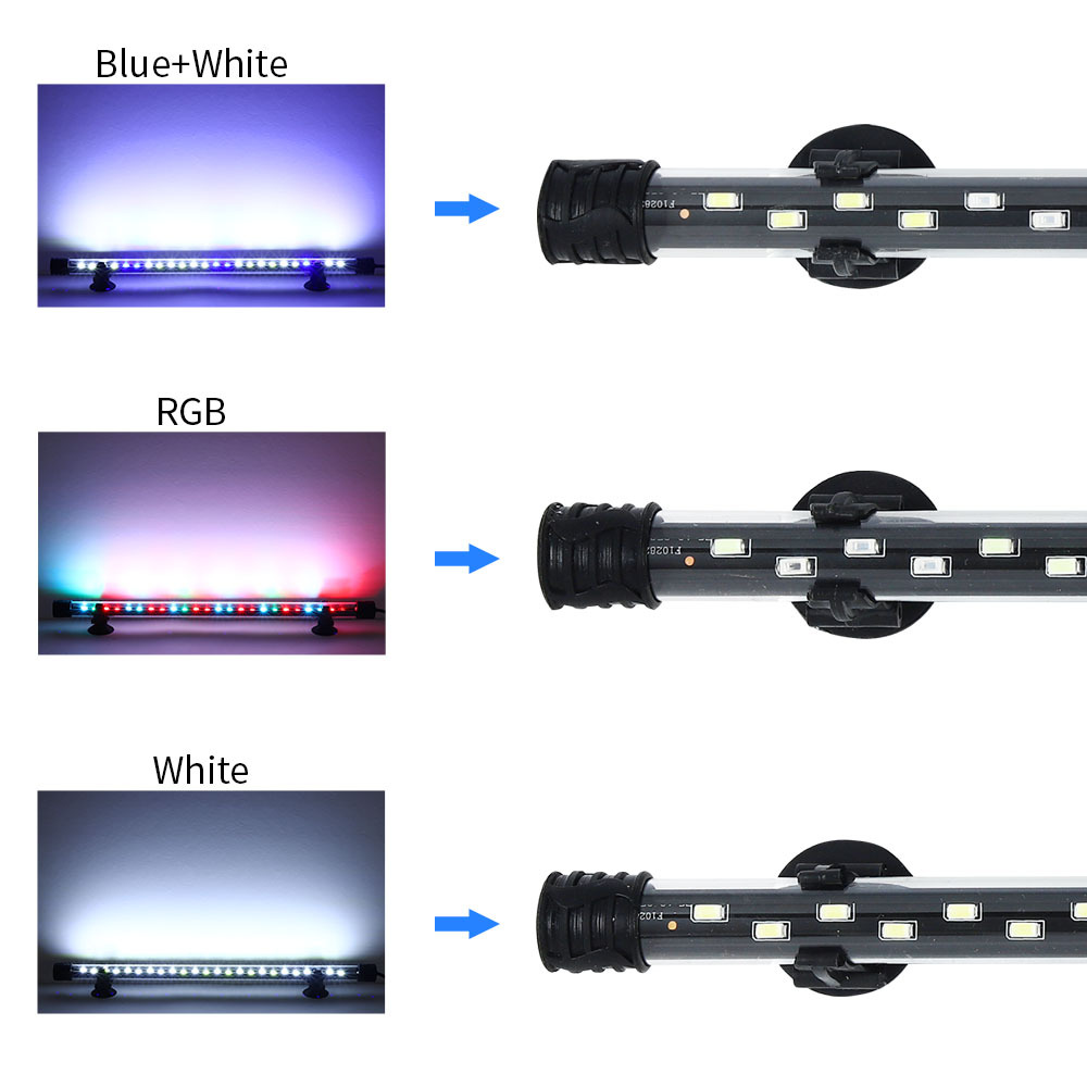 90-260V 水族館ライト LED 防水水槽クリップライト - Aquarium Plant Design のレビューと価格