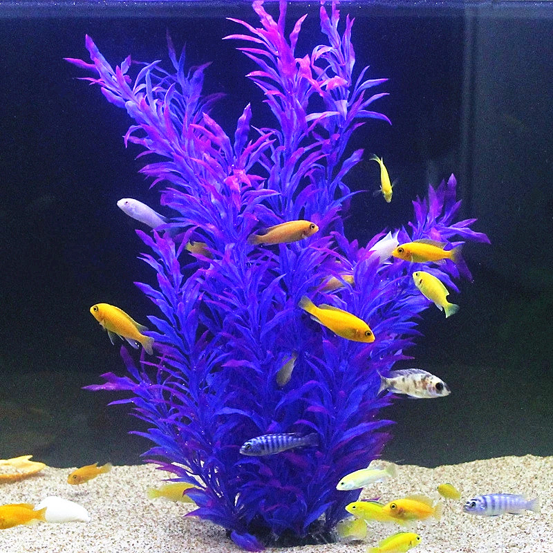 人工水槽50cm,珍しい植物,水族館,偽の竹の葉,水草,プラ - Aquarium Plant Design のレビューと価格