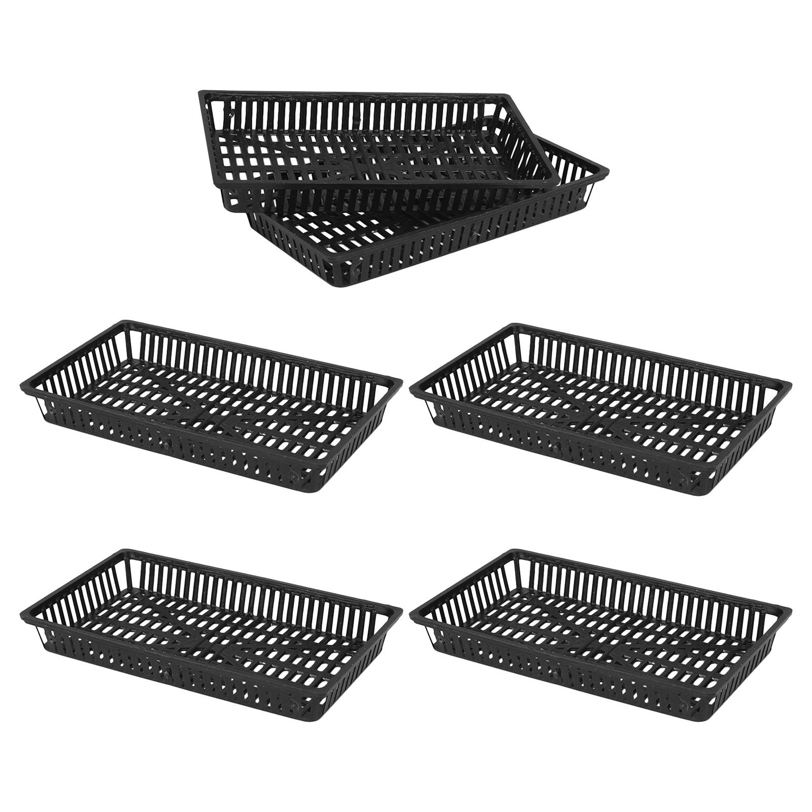 水草栽培ポット10個セット プラスチック製 水槽用排水根成長 - Aquarium Planted Tank Soil のレビューと価格