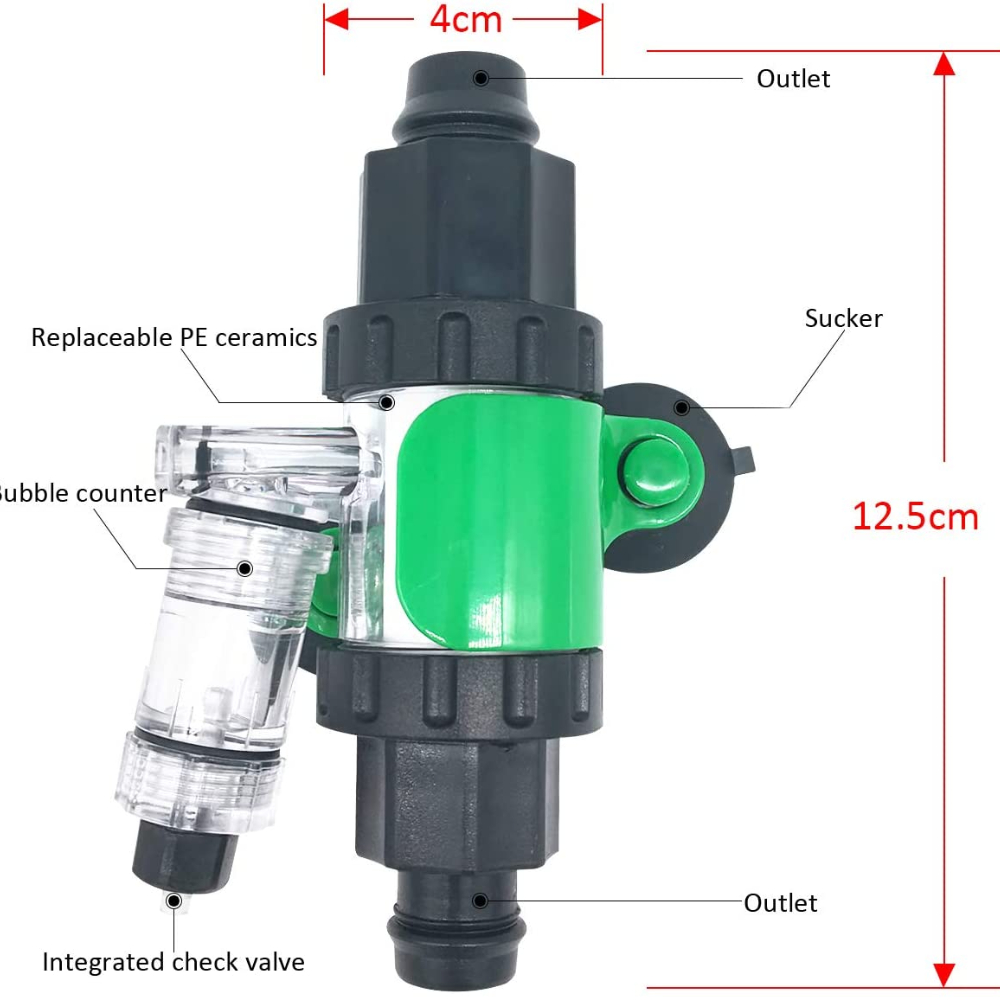 炭酸化されたコロファ2ディフューザーは、水族館の水槽のための - Planted Aquarium Accessories のレビューと価格